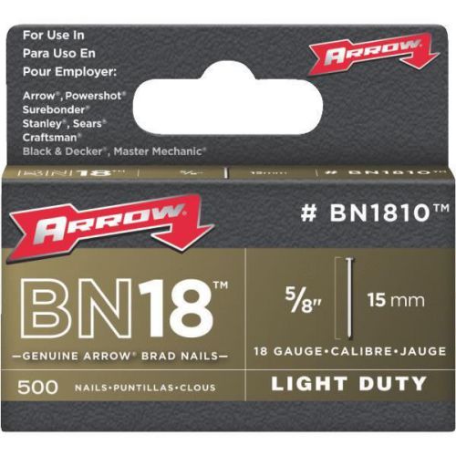 Arrow Fastener BN1810CS Arrow Brads-5/8&#034; BRAD