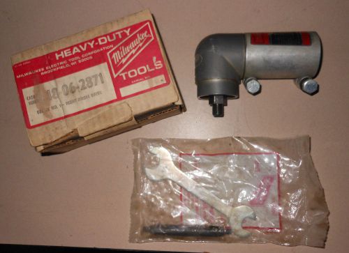 Milwaukee right angle drive part no. 48-06-2871 in box for sale