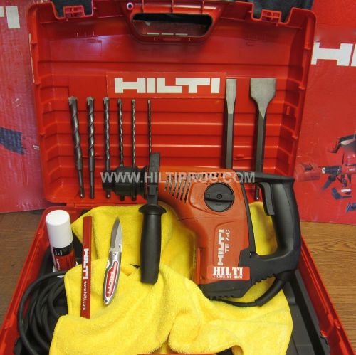 Hilti te 7-c hammer drill,preowned,mint cond, free bits,chisel,t-shirt,fast ship for sale