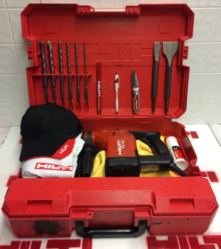 HILTI TE 15 HAMMER DRILL, PREOWNED, ORIGINAL,STRONG, W/FREE EXTRAS,FAST SHIPPING