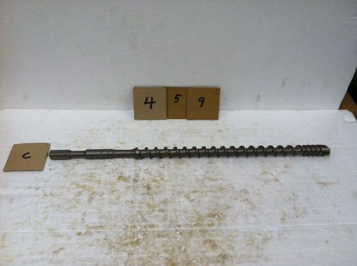 Carbide Tipped Spline Drive Masonary Drill Bit  1&#034; Diameter