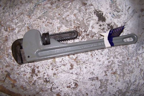 NEW WILLIAMS 13506 ALUMINUM 14&#034; LONG PIPE WRENCH