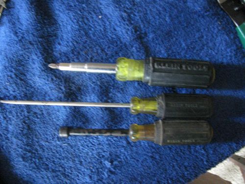 KLEIN TOOLS LOT OF 3 DRIVERS