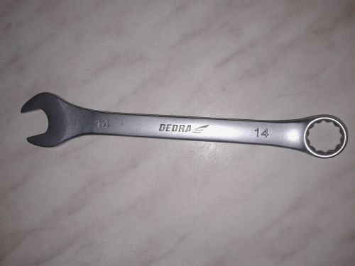 Combination ring spanners wrench flat 14mm crv new for sale