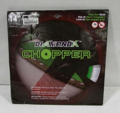 Diamond-X Chopper 14 x 1/8 x 1 Cut-Off Wheel Blade