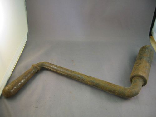 Engine Hand Starting Crank Handle with Three Notches and Deep Barrell