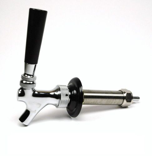 Chromed brass beer faucet/ 4&#034; shank/ tail piece kit