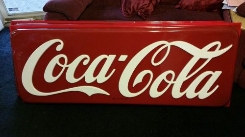 Coca-Cola Sign  (Plastic) selling only one.