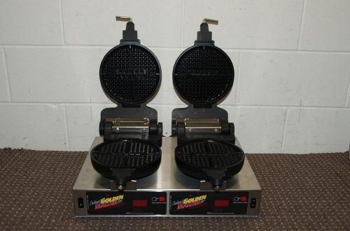 CARBON&#039;S (DBL-HD) INDUSTRIAL DOUBLE WAFFLE IRON WITH LCD DISPLAYS/NEW/#BJJ