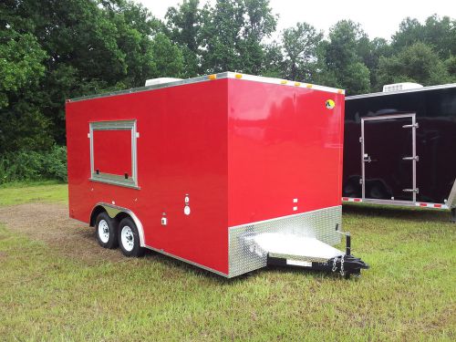 NEW! ON SALE!   2014  81/2 X 16  BASIC CATERING CONCESSION BBQ VENDING