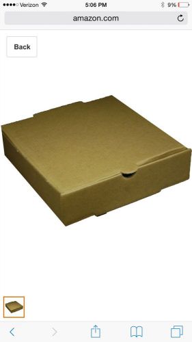 Inglese Box Company 7&#034; E-Flute Pizza Box - 20