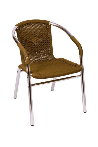 New Madrid Synthetic Wicker Chair with Wrapped Arms - 2 color options