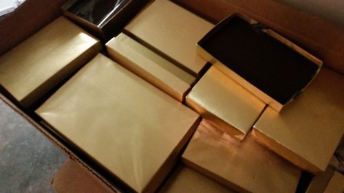 Gold Chocolate Boxes Various Sizes All Brand New