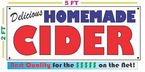 HOMEMADE CIDER BANNER Sign NEW Larger Size Best Quality for the $$$ Apple