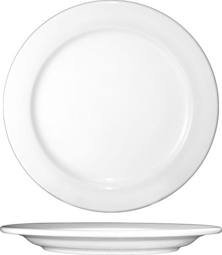 NEW ITI Dover DO-16 10&#034; Restaurant Grade White Porcelain Dinner Plates