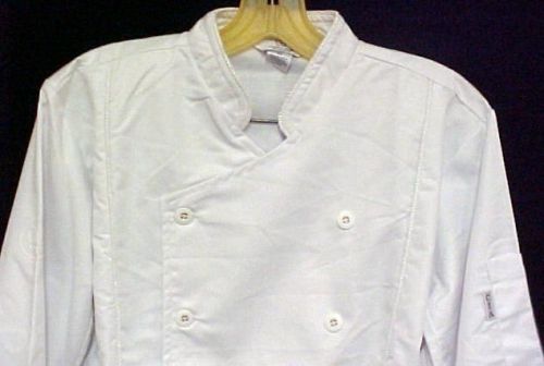 White chef coat cia culinary institute america 3x new for sale