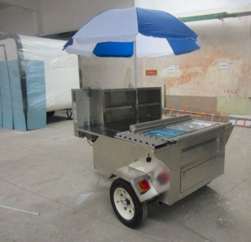 Cruiser hot dog cart trailer | pushcart usa for sale