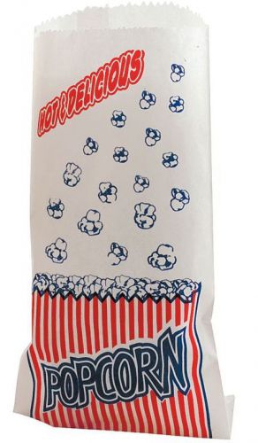 Qty 2500 popcorn bags 1.5oz   - Great for parties, concessions, C-store, etc!