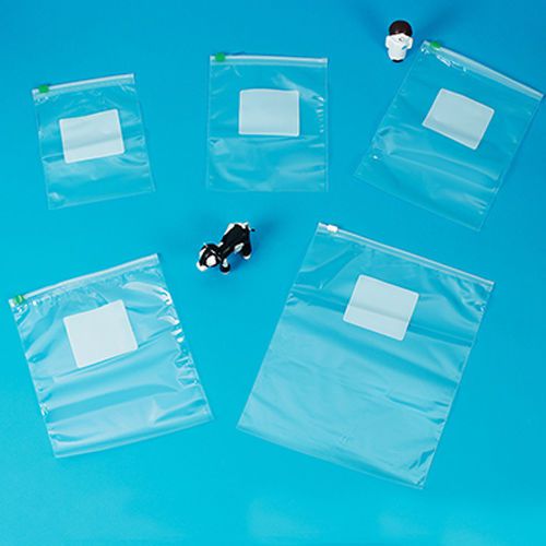 Health care logistics reclosable slider bag, easy write - 100 bags per package for sale