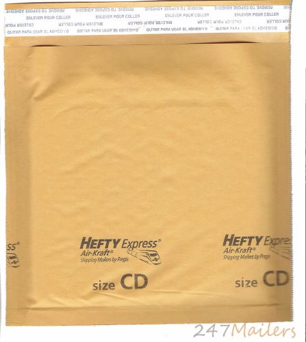 Size #CD KRAFT Bubble Envelopes Mailers  (Pack of 10)
