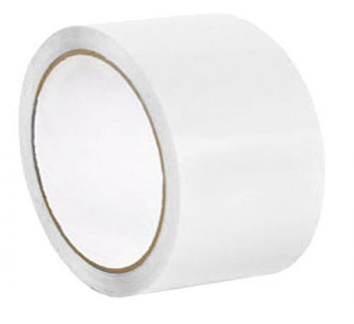 6 rls white color tape carton sealing packing tapes 2&#034; x 1000 yds 2 mil for sale