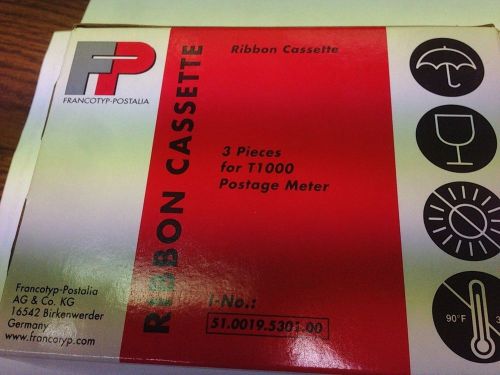 FP T-1000 Postage Meter Ink Ribbons (3-Pack)