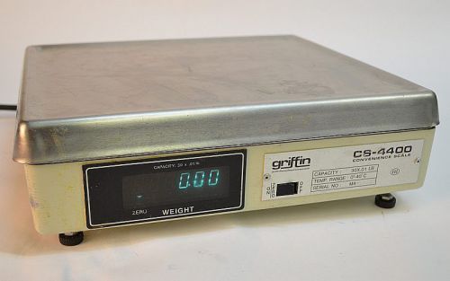 Griffin CS-4400 Weight Postal Scale 30 lbs Max
