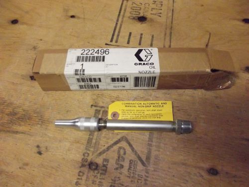 Graco Pump Oil Nozzle 222496