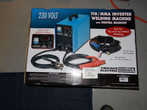 NIB- 230 Volt TIG/MMA Inverter Welding Machine with High Frequency Start