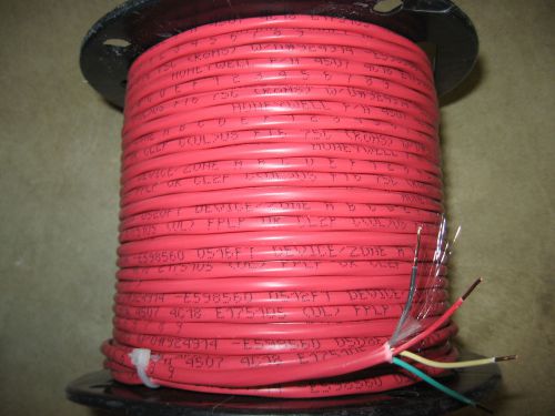266&#039; Plenum Rated Fire Security Alarm Access Control Cable Wire 18/4 FPLP 18 AWG