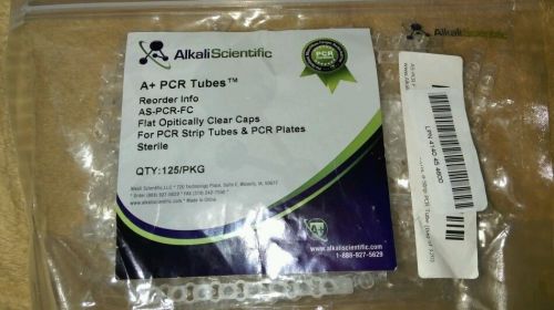Alkali Scientific AS-PCR-820 Polypropylene 8-Strip PCR Tube, 0.2mL Capacity
