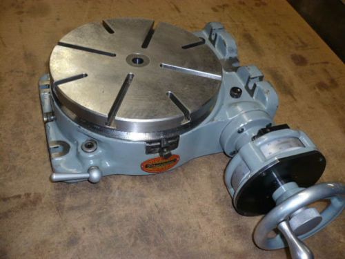 Moore Special Precise rotary table, 2 sec accuracy verified by chart