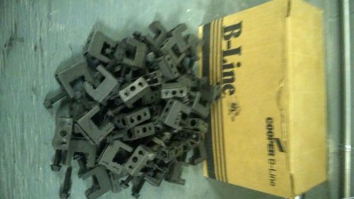 Cooper b-line bc1 rod to beam clamps (pack of 50) thru 1/2&#034; flange for sale