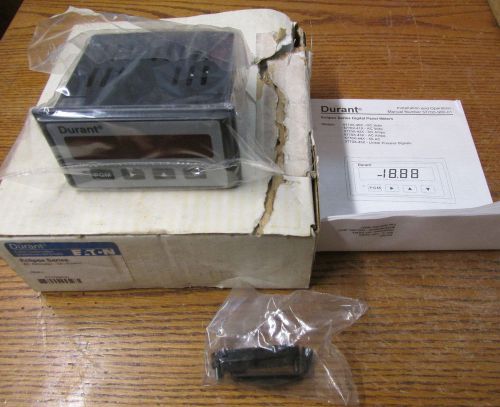 NEW NOS Durant Eaton 57700-430 Eclipse Series A/C Ammeter DC Powered 9-30VDC 2A
