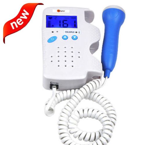 Fetal Doppler 3MHz with LCD Display Fetal heart monitor with Gel RFD-D Item