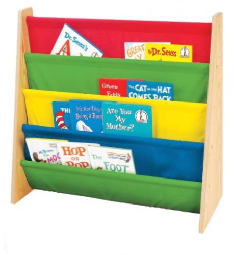 Childrens book rack organizer for toddlers wood bookend new for sale