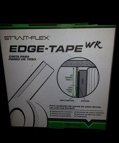 Strait-Flex ET-100 Edge Tape, 2&#034; x 100&#039; 100 ft