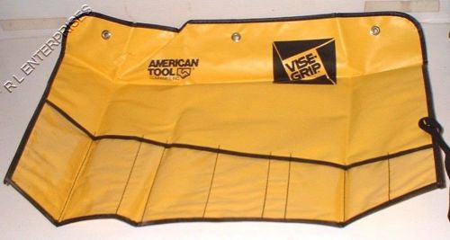 Vise-Grip American Tool 9 Pouch Wrench Wrap Yellow (High Visibility)