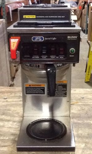 BUNN TRIPLE BURNER COFFEE BREWER WITH HOT WATER FAUCET MODEL CWTF20