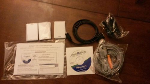 Acroprint timeqplus proximity software (act key )+badges + hardware + ac adapter for sale