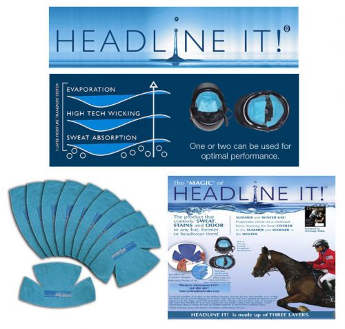 Headline It! Disposable Helmet Liners