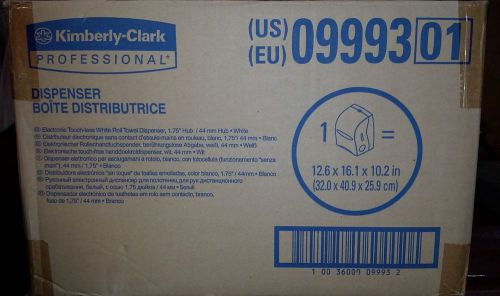 Kimberly-Clark Windows Touchless Roll Paper Towel Dispenser White KCC09993