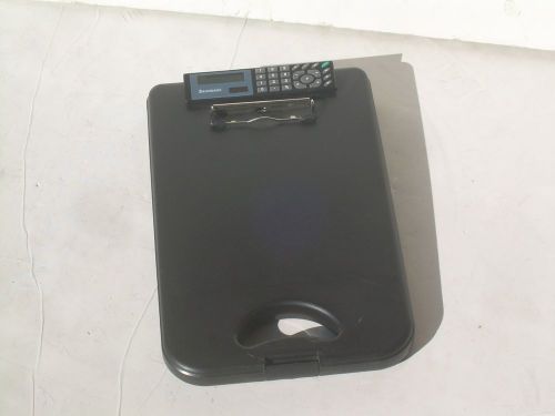 Saunders DeskMate II Plastic Storage Clipboard with Calculator,  Letter Size,