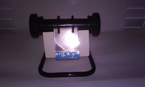 Rolodex Tubular Rotary File with tons of 5 by 3 Cards ?Vintage