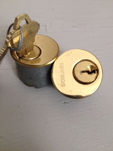 Schlage Locks, Polished Brass, 2 Keys, Locksmiths