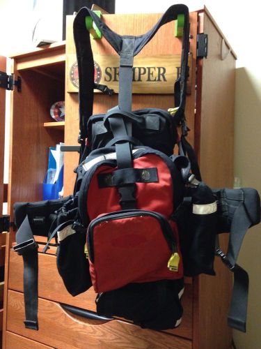 TRUE NORTH Gear Wildland Backpack, Red, 1000D Cordura(R)