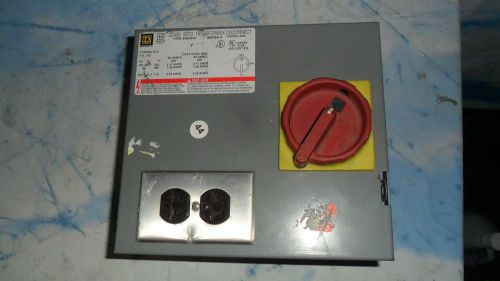 Square D SK500G1 Series A, Class 9070, Type 500  Transformer Disconnect