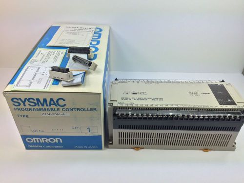 NEW! OMRON PROGRAMMABLE CONTROLLER C20P-EDS1-A C20PEDS1A