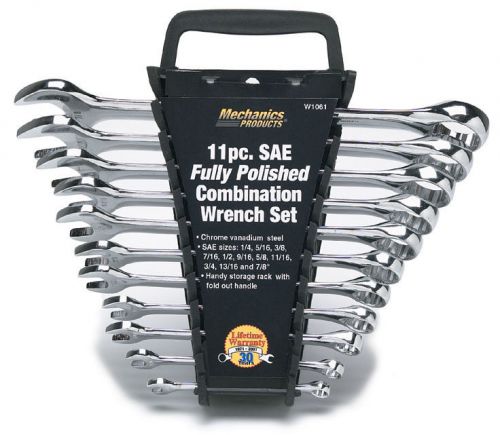 Wilmar 11 Piece Full Polish Combination Wrench Set W1061