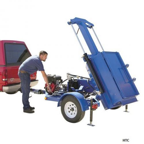 Mobile gasoline powered drum crusher for sale